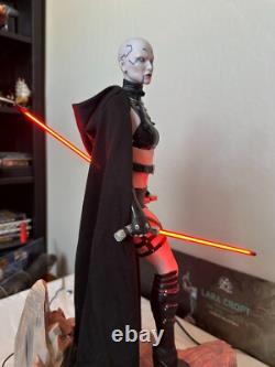 Star Wars ASAJJ VENTRESS Custom Statue 1/4 MYC Figure Collectible DAMAGED FIXED