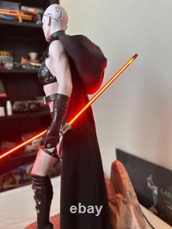 Star Wars ASAJJ VENTRESS Custom Statue 1/4 MYC Figure Collectible DAMAGED FIXED