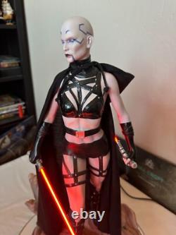 Star Wars ASAJJ VENTRESS Custom Statue 1/4 MYC Figure Collectible DAMAGED FIXED