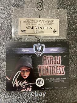 Star Wars ASAJJ VENTRESS Custom Statue 1/4 MYC Figure Collectible DAMAGED FIXED