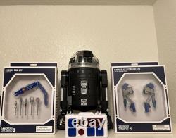 Star Wars All Black Custom R3 Astromech From the Droid Depot with accessories