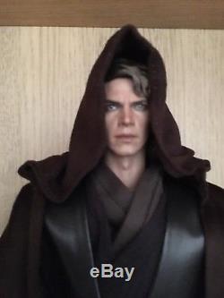 Star Wars Anakin Skywalker 1/6 Scale Figure Custom With Hot Toys Parts RARE