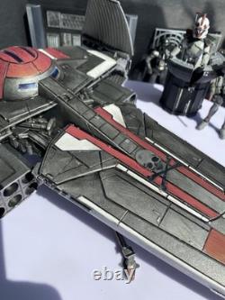 Star Wars Andor Infiltrator interceptor Sith Empire Vintage kenner Custom