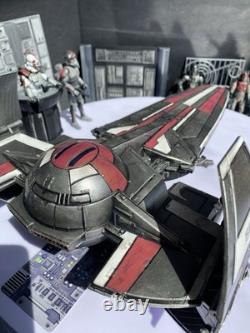 Star Wars Andor Infiltrator interceptor Sith Empire Vintage kenner Custom