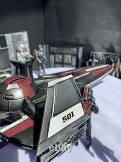 Star Wars Andor Infiltrator interceptor Sith Empire Vintage kenner Custom