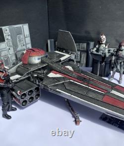 Star Wars Andor Infiltrator interceptor Sith Empire Vintage kenner Custom