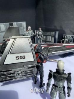 Star Wars Andor Infiltrator interceptor Sith Empire Vintage kenner Custom