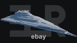 Star Wars Armada CUSTOM PAINT Resurgent-Class Star Destroyer Model Jedi Cruiser