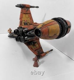 Star Wars B-Wing Custom ROTJ commission Andor Hoth Vintage Kenner Collectible