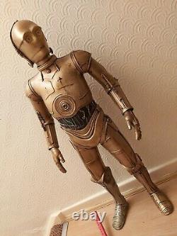 Star Wars BIG FIGS MASSIVE 31 C3PO weathered battle damaged custom painted