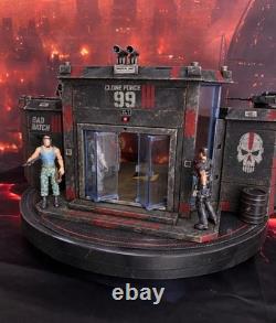 Star Wars Bad Batch Clone Force 99 Custom Repaint Diorama Commission Hunter