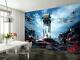 Star Wars Battle Ships Wallpaper Woven Self-adhesive Wall Art Mural Decal M235