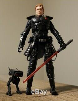 Star Wars Black Series 6 CUSTOM Dark Side FALLEN Inquisitor CAL KESTIS & BD-1