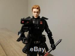 Star Wars Black Series 6 CUSTOM Dark Side FALLEN Inquisitor CAL KESTIS & BD-1