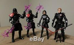 Star Wars Black Series 6 CUSTOM Dark Side FALLEN Inquisitor CAL KESTIS & BD-1