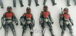 Star Wars Black Series 6 Inch Mandalorian Death Watch Army Builder Custom Lot