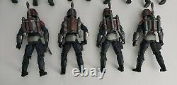 Star Wars Black Series 6 Inch Mandalorian Death Watch Army Builder Custom Lot