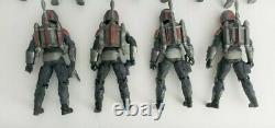 Star Wars Black Series 6 Inch Mandalorian Death Watch Army Builder Custom Lot