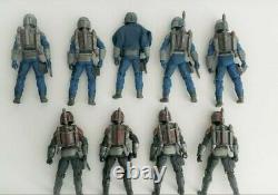 Star Wars Black Series 6 Inch Mandalorian Death Watch Army Builder Custom Lot