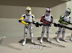 Star Wars Black Series Customs Clone Troopers Different Ranks