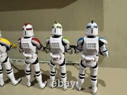 Star Wars Black Series Customs Clone Troopers Different Ranks