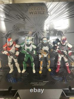 Star Wars Black Series Delta Squad Clone Commando Customs Boss Fixer Sev Scorch