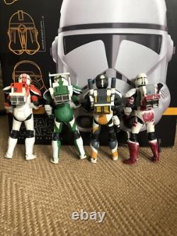 Star Wars Black Series Delta Squad Clone Commando Customs Boss Fixer Sev Scorch