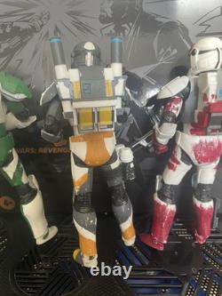 Star Wars Black Series Delta Squad Clone Commando Customs Boss Fixer Sev Scorch