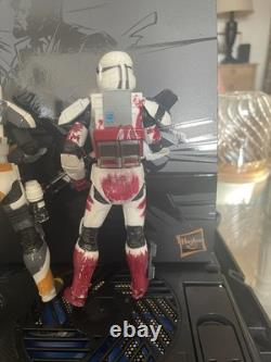 Star Wars Black Series Delta Squad Clone Commando Customs Boss Fixer Sev Scorch