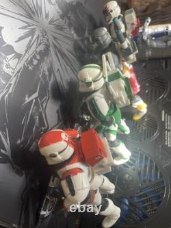 Star Wars Black Series Delta Squad Clone Commando Customs Boss Fixer Sev Scorch