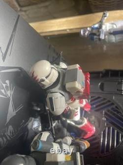 Star Wars Black Series Delta Squad Clone Commando Customs Boss Fixer Sev Scorch