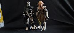 Star Wars Black Series Jedi General and Clone Captain Custom Action Figures Lot