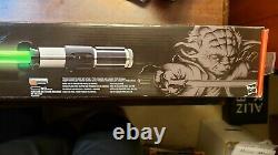 Star Wars Black Series Yoda Lightsaber #01 Force FX With Box Custom Battery Pack