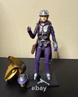 Star Wars Black Series custom Attack of the Clones Zam Wesell and ASN Droid