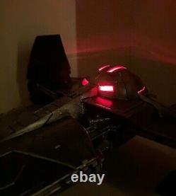 Star Wars Black Sith Infiltrator Dark Lord Darth Maul Custom LED Light Kit