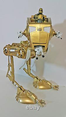 Star Wars Boba Fett ATST Captured by Luke Skywalker Secret Jedi Gold Custom