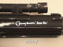 Star Wars Boba Fett Jeremy Bulloch signed Custom Prop Replica Blaster