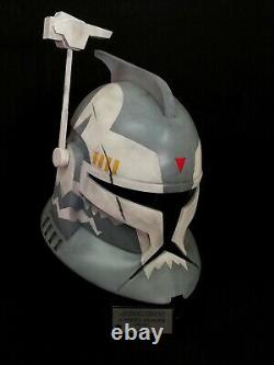 Star Wars CC Wolffe Clone Trooper Helmet Clone Wars Custom Helmet No Vader