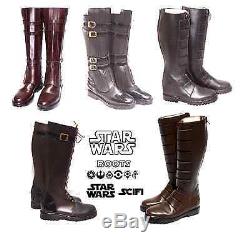 Star Wars CUSTOM Jedi Sith Boots STEAMPUNK SCIFI 8 9 10 11 12 13 14