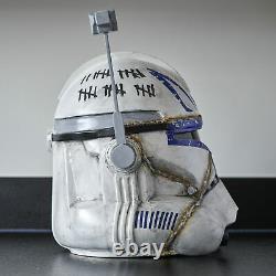 Star Wars Captain Rex Phase 2 (Realistic) Fully Finished Custom Made Helmet 11