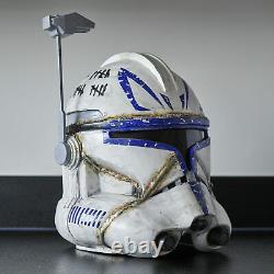 Star Wars Captain Rex Phase 2 (Realistic) Fully Finished Custom Made Helmet 11