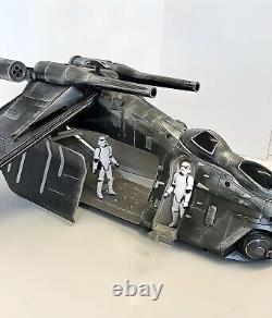 Star Wars Cassian Andor Republic Gunship Vintage Black Series Kenner Custom