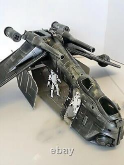 Star Wars Cassian Andor Republic Gunship Vintage Black Series Kenner Custom