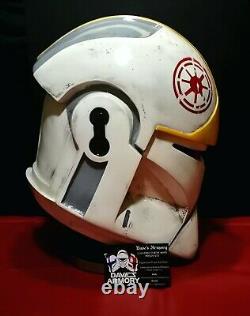 Star Wars Clone Pilot Trooper Helmet Clone Wars Custom Helmet No Vader