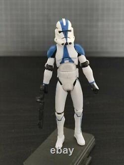 Star Wars Clone Wars Custom 3.75 501st Phase 2 Clone Trooper