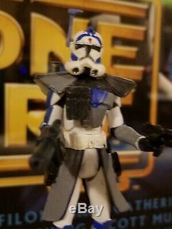 Star Wars Clone Wars Custom Arc Trooper Fives 3.75 inch