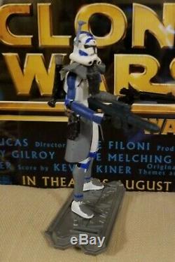 Star Wars Clone Wars Custom Arc Trooper Fives 3.75 inch