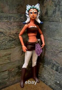 Star Wars Clone Wars Padawan AHSOKA TANO Jedi OOAK Custom 1/6 Scale 11 Momoko