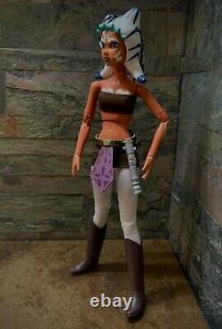 Star Wars Clone Wars Padawan AHSOKA TANO Jedi OOAK Custom 1/6 Scale 11 Momoko