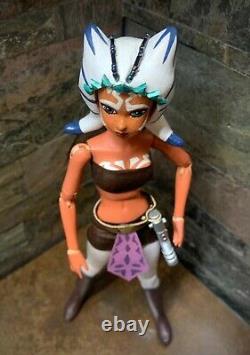 Star Wars Clone Wars Padawan AHSOKA TANO Jedi OOAK Custom 1/6 Scale 11 Momoko